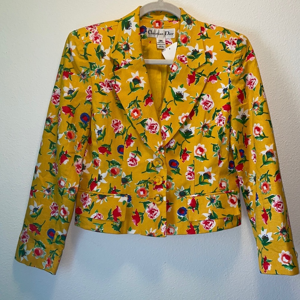 Vintage Christian Dior blazer